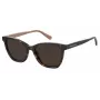 TOMMY HILFIGER Okulary przeciwsłoneczne damskie TH-1981-S-086 Havana Acetate Square Frame Brązowe soczewki 54/17/140 mm