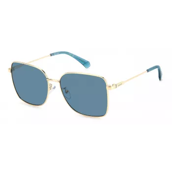 Okulary przeciwsłoneczne damskie Polaroid PLD4158GSXOGA Havana Brown Square Polarized
