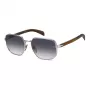DAVID BECKHAM DB7121GSWIJ Okulary przeciwsłoneczne męskie aviator Złota oprawka Zielone szkła 60/18/145 mm