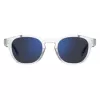 LEVI'S LV-5060-S-2M4 Męskie okulary przeciwsłoneczne prostokątne, oprawka Havana, brązowe szkła, 48mm