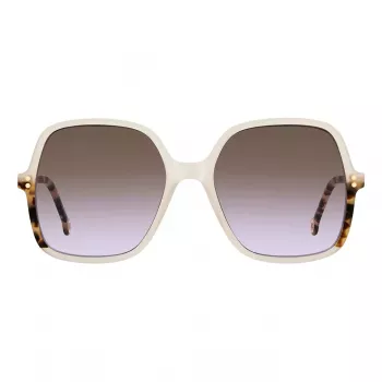 Okulary przeciwsłoneczne CAROLINA HERRERA HER0244SSZJ Cat Eye, czarny acetat, soczewki gradientowe szare, 56/18/140 mm