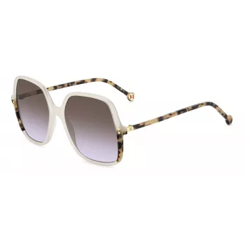 Okulary przeciwsłoneczne CAROLINA HERRERA HER0244SSZJ Cat Eye, czarny acetat, soczewki gradientowe szare, 56/18/140 mm