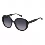 Okulary przeciwsłoneczne Tommy Hilfiger TH-2106-S-807 dla kobiet - czarna oprawka, szare soczewki, 54 mm