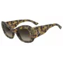 Okulary przeciwsłoneczne DSQUARED2 D2-0137-S-C9B Havana Acetate Square Frame Brown Gradient Lens 54mm