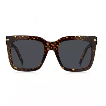 Okulary przeciwsłoneczne BOSS damskie BOSS1656S2VM Havana Acetate Square Frame Brown Gradient Lens 54mm