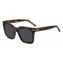 Okulary przeciwsłoneczne BOSS damskie BOSS1656S2VM Havana Acetate Square Frame Brown Gradient Lens 54mm