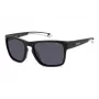 Polaroid Sport PLD7052S003 Okulary przeciwsłoneczne polaryzacyjne męskie - czarny/szary 56mm