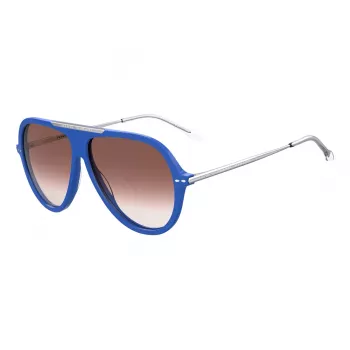 Okulary przeciwsłoneczne damskie ISABEL MARANT IM-0162-S-B88 - Geometryczna oprawka acetatowa z ochroną UV400