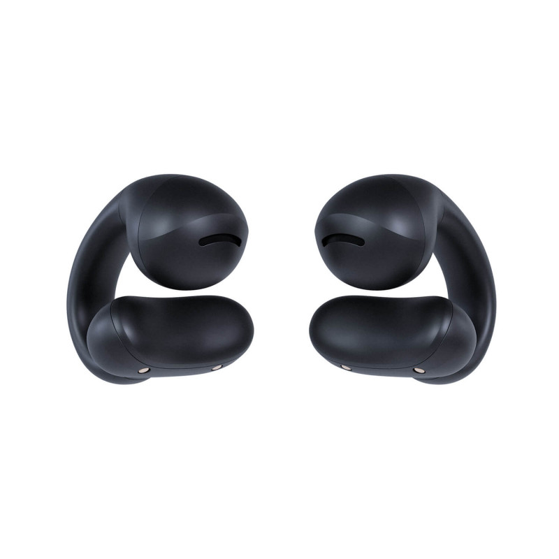Happy Plugs Clip Bezprzewodowe Słuchawki Otwarte Doczepiane (Czarny)