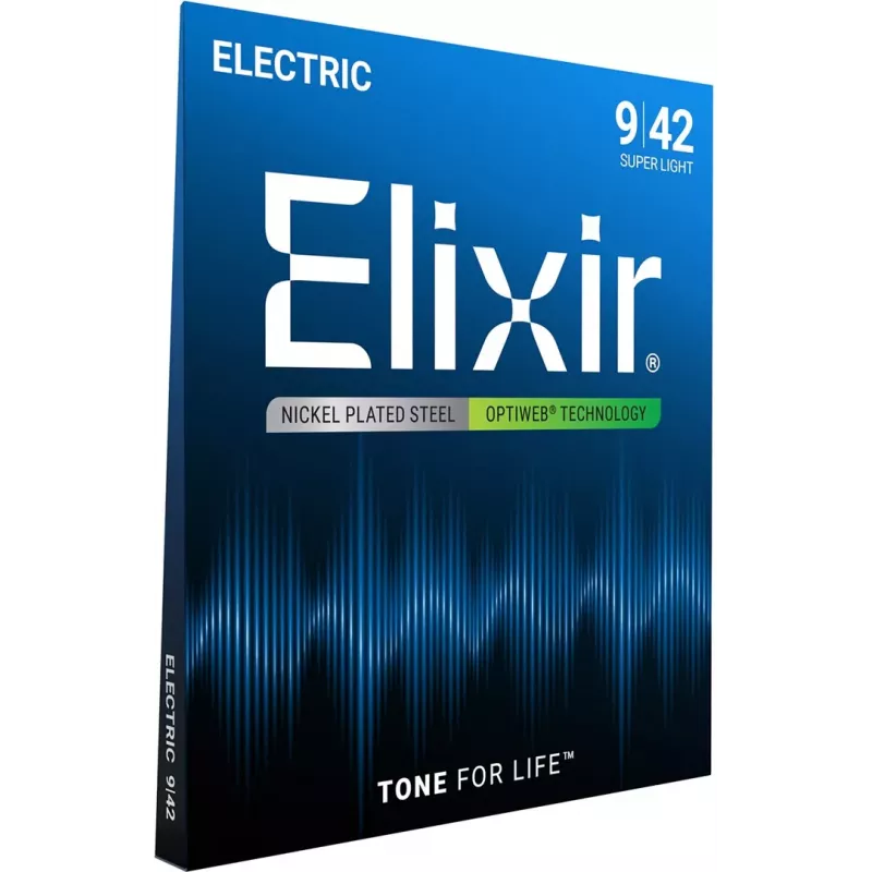 Elixir 12000 Super Light (9-42) PW Struny do gitary elektrycznej