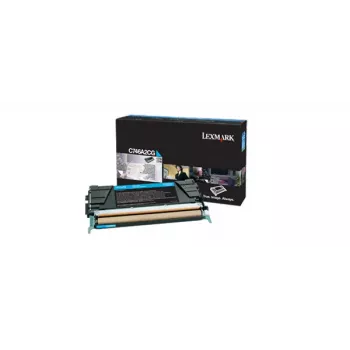 Lexmark Cyan Original Toner Cartridge LCCP (74C0SC0) - 3,000 Pages