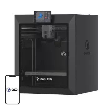 Drukarka 3D QIDI Q2C - W pełni zamknięta drukarka FDM o objętości roboczej 200x200x200 mm, z bezpośrednim napędem wytłaczarki, magnetyczną płytą roboczą PEI, Wi-Fi i ekranem dotykowym