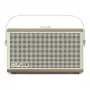 Pure Classic Aura Przenośny Głośnik Bluetooth z Podświetleniem, Biały/Dąb