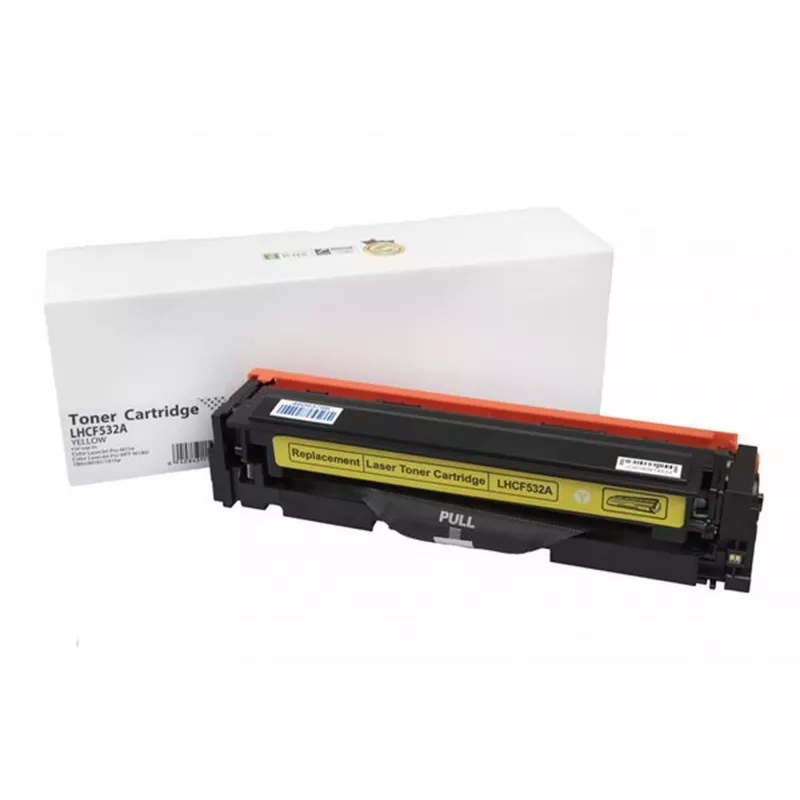 Freecolor Kompatybilny Toner HP 205A (CF532A) Żółty - Remanufakturowany do HP Color LaserJet Pro M180n/M181fw/M154a/M154nw