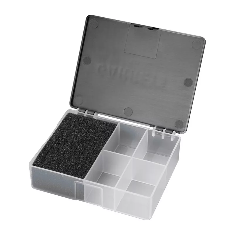 GARRETT Keepers Find Box - Czarny, 4-komorowe pudełko do przechowywania znalezisk z wykrywacza metali