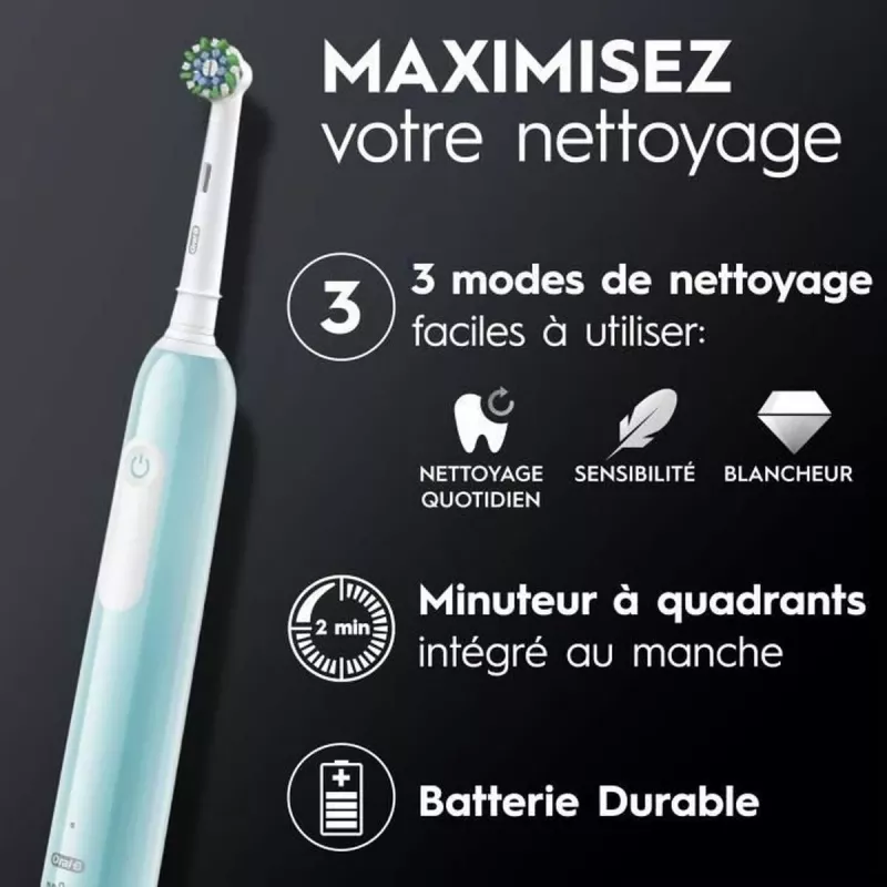 Szczoteczka elektryczna Oral-B Pro Series 1, kolor Caribbean Blue