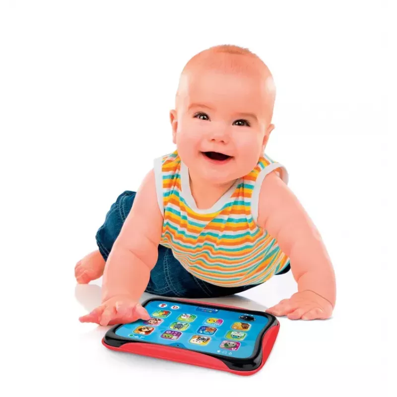 Clementoni Mówiący Tablet dla Dzieci 17535 - Edukacyjna Zabawka Elektroniczna dla Maluchów 12+ Miesięcy