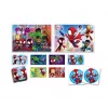 Clementoni Marvel Spidey Zestaw Edukacyjny Puzzle, Memo i Klocki 18295