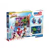 Clementoni Marvel Spidey Zestaw Edukacyjny Puzzle, Memo i Klocki 18295