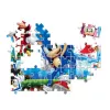 Clementoni Zestaw Edukacyjny Puzzle, Memo i Klocki Sonic 28389