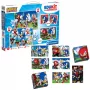 Clementoni Zestaw Edukacyjny Puzzle, Memo i Klocki Sonic 28389
