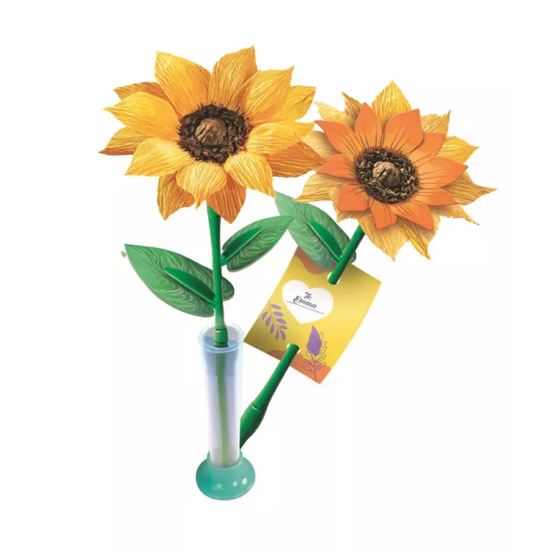 Clementoni Idea Art Creative Kit Mini Flower Factory Sunflower 18347