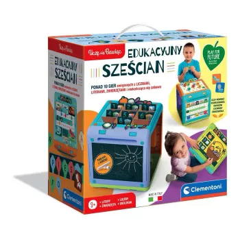 Clementoni Kostka Edukacyjna Uczę się Bawiąc Język Polski 50695