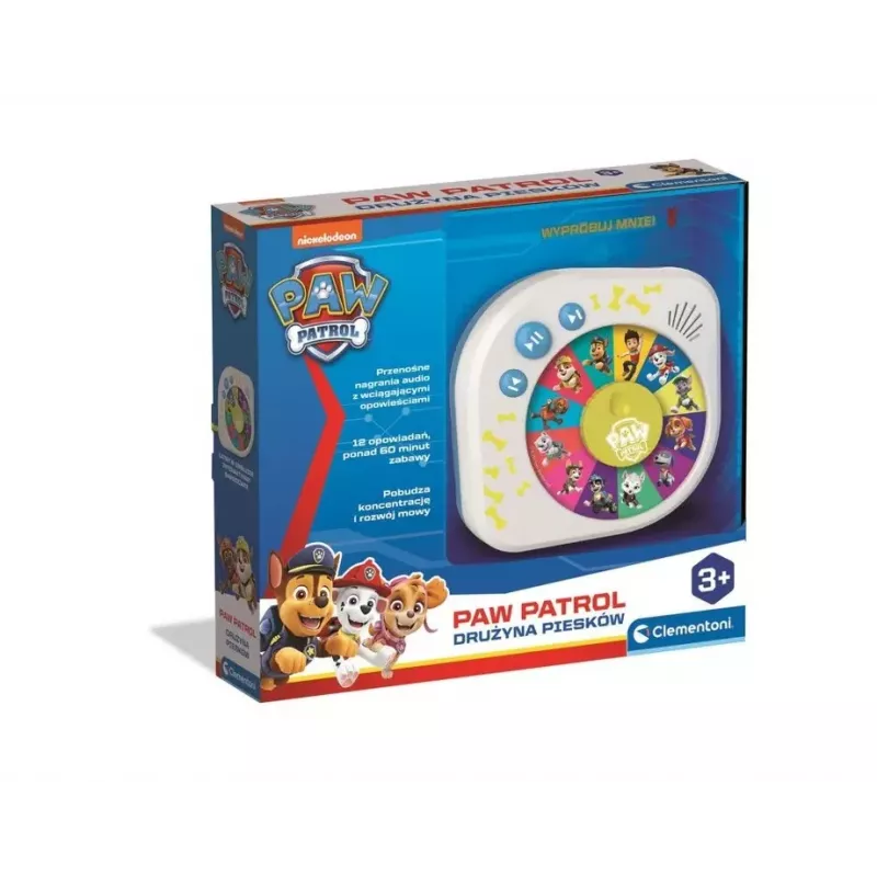 Clementoni Storyteller PAW Patrol Interaktywny Elektroniczny Opowiadacz