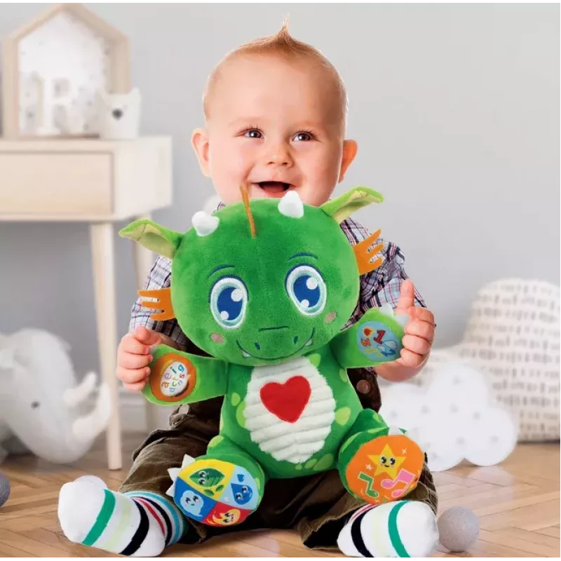 Clementoni Baby Przyjazny Smok Interaktywna Zabawka Edukacyjna - Język Polski - 50938