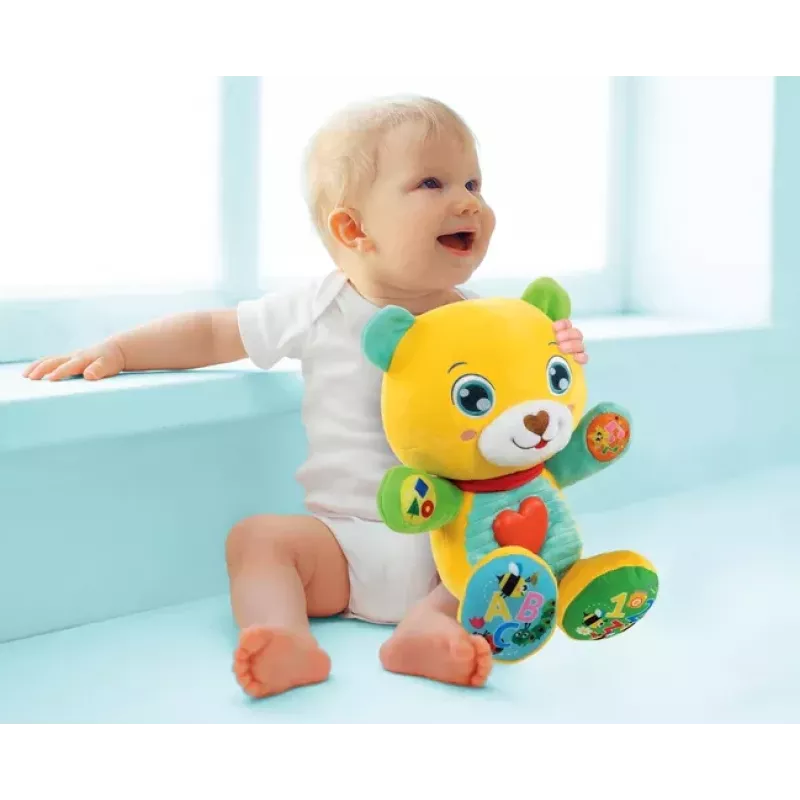 Clementoni Kolorowy Interaktywny Miś Lelek Język Polski 50939