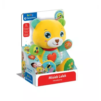 Clementoni Kolorowy Interaktywny Miś Lelek Język Polski 50939