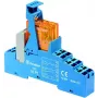 Finder FIN 48.P5.7 24V - Przekaźnik sprzęgający - Push-In 2 przełączne 24 V DC