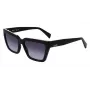 Okulary przeciwsłoneczne LIU JO Cat Eye dla kobiet LJ793SR-001 - Czarna oprawka, szare szkła 57mm