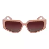 Okulary przeciwsłoneczne LIU JO damskie LJ801S-272 Havana Acetate Brązowe Soczewki 55mm