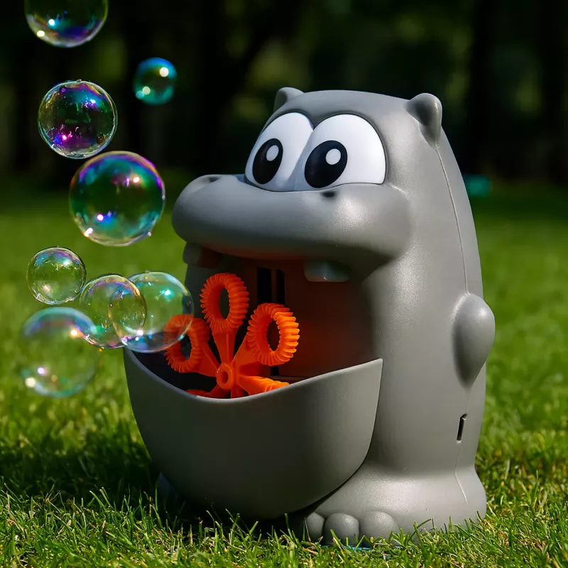 Koala Games G2495 Frog & Hippo Bubble Machine (Random Color)