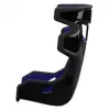 SABELT SIM RACING SRX-1 Fotel wyścigowy Sim Racing, skorupa z włókna szklanego, wyściełany - Royal Blue