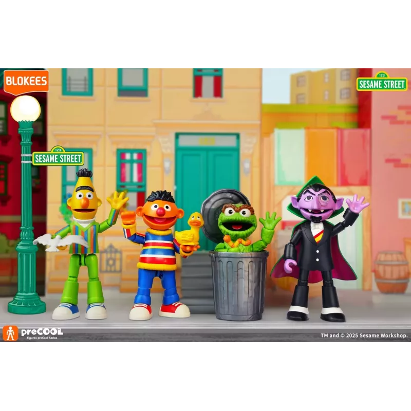 BLOKEES SESAME STREET FIGURES preCOOL S1 - OSCAR