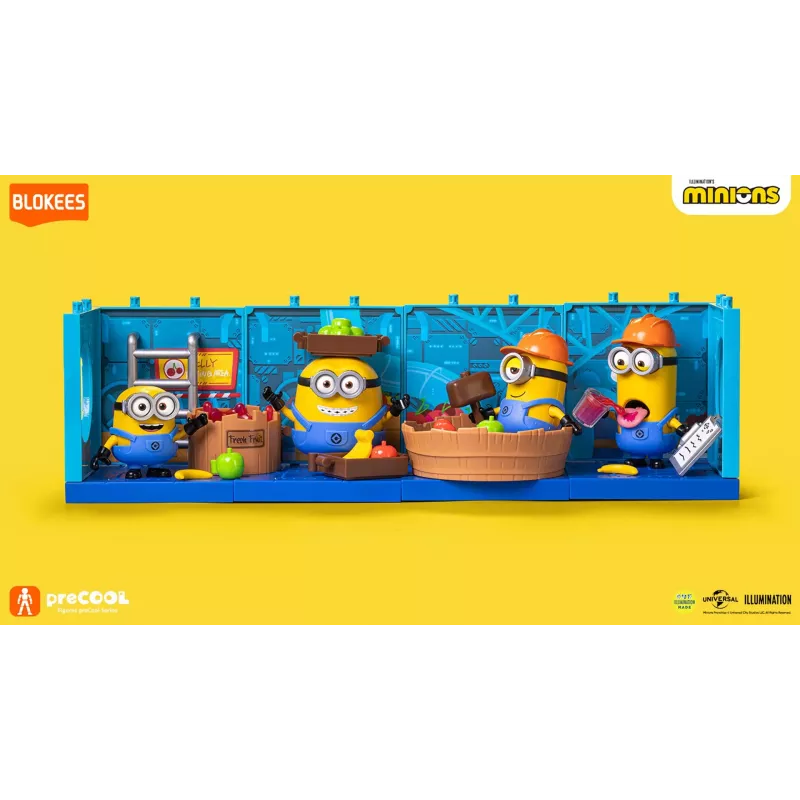 BLOKEES MINIONS preCOOL S1 - STUART THE JELLY MAKER Collectible Building Figure