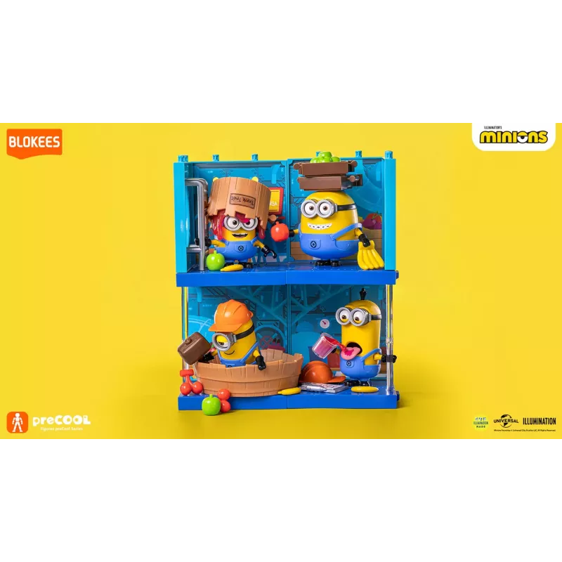 BLOKEES MINIONS preCOOL S1 - STUART THE JELLY MAKER Collectible Building Figure