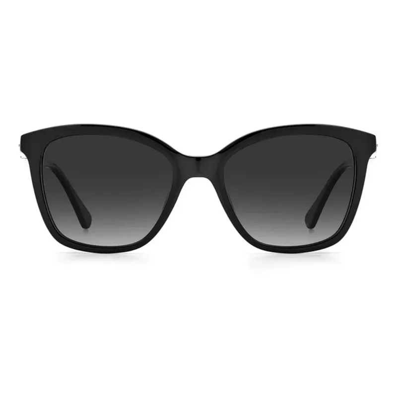 Okulary przeciwsłoneczne damskie Kate Spade Reena/S 807 - czarna oprawka, szare szkła - 53/18/140 mm
