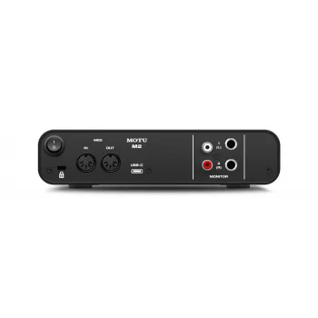MOTU M2 USB-C Audio Interface 2x2 24-bit/192 kHz z MIDI I/O