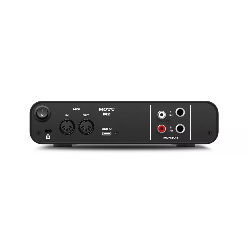 MOTU M2 USB-C Audio Interface 2x2 24-bit/192 kHz z MIDI I/O