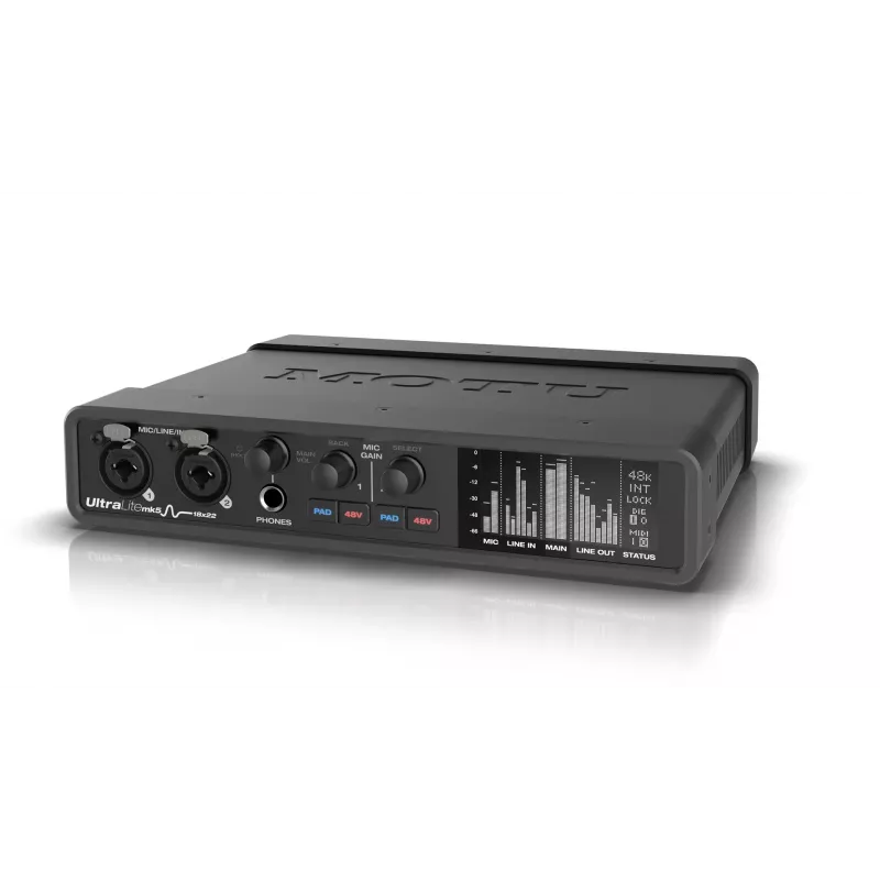 MOTU UltraLite-mk5 Audio Interface - 18x22 USB-C