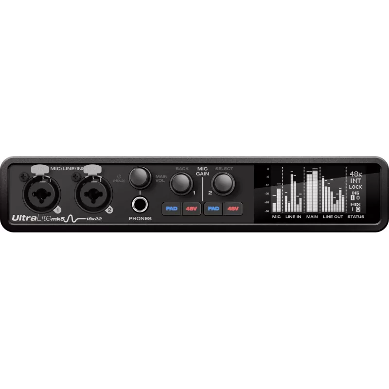 MOTU UltraLite-mk5 Audio Interface - 18x22 USB-C