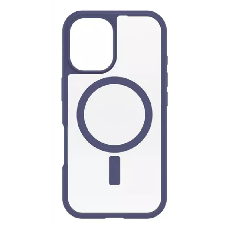 Etui OtterBox React MagSafe do Apple iPhone 16 Space Cadet Clear/Purple (77-96247)