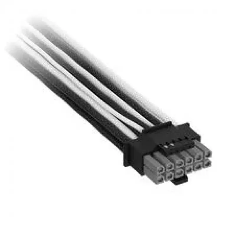 Corsair Premium Sleeved 2x 8-Pin do 12V-2x6 Kabel dla zasilaczy Type 4 - Czarno-Biały