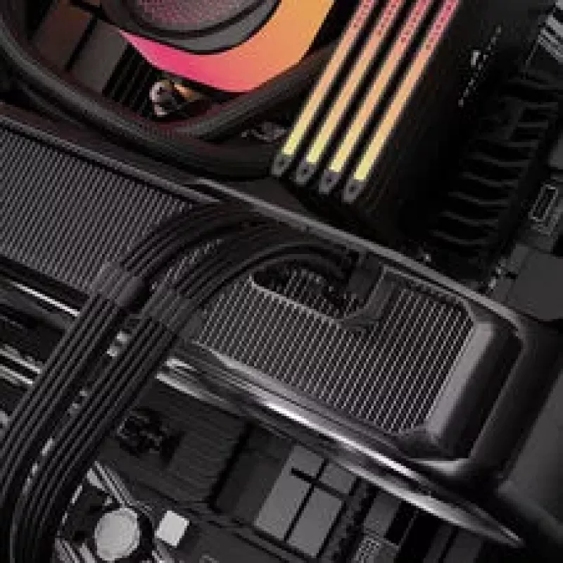Corsair Premium Sleeved DC Cable Starter Kit dla zasilaczy Type-5 - Czarny