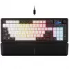 Klawiatura gamingowa Corsair VANGUARD 96, mechaniczna, RGB, 8000 Hz – przełączniki MLX Plasma, ISO (DE), czarno-biała