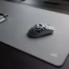 Podkładka pod mysz gamingowa CORSAIR MM, powierzchnia materiałowa, krawędzie antyprzecierowe – szary, XL