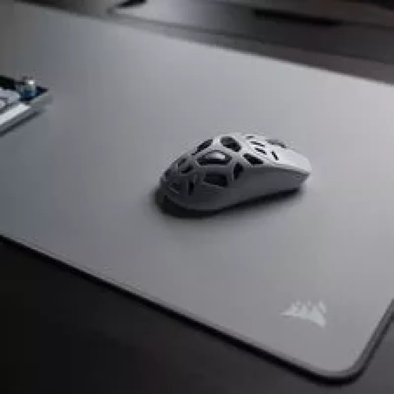 Podkładka pod mysz gamingowa CORSAIR MM, powierzchnia materiałowa, krawędzie antyprzecierowe – szary, XL